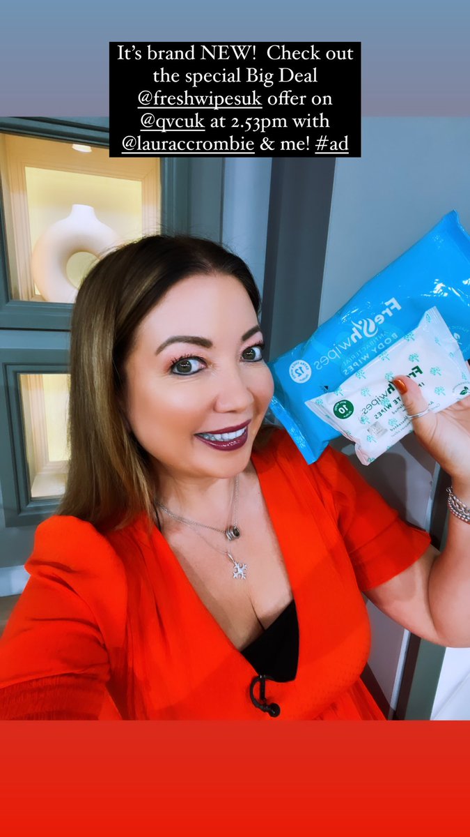It’s brand NEW and going fast!  Check out the special Big Deal @WipesSwet offer on @qvcuk at 2.53pm! #ad

Get yours here:
qvcuk.com/FreshWipes-Set…