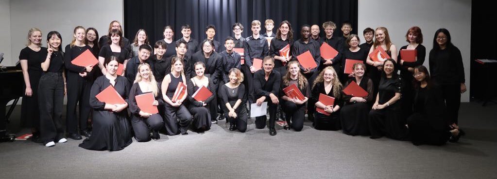 Peter Leech (@peterleechmuso) on Twitter photo Wonderful experience today for <a href="/cardiffunimusic/">Cardiff University School of Music</a> Chamber Choir to be singing in a collaborative midday concert with the <a href="/SunwayU/">Sunway University</a> choir and their conductor Lai Suk Yin! Wonderful experience today for <a href="/cardiffunimusic/">Cardiff University School of Music</a> Chamber Choir to be singing in a collaborative midday concert with the <a href="/SunwayU/">Sunway University</a> choir and their conductor Lai Suk Yin!