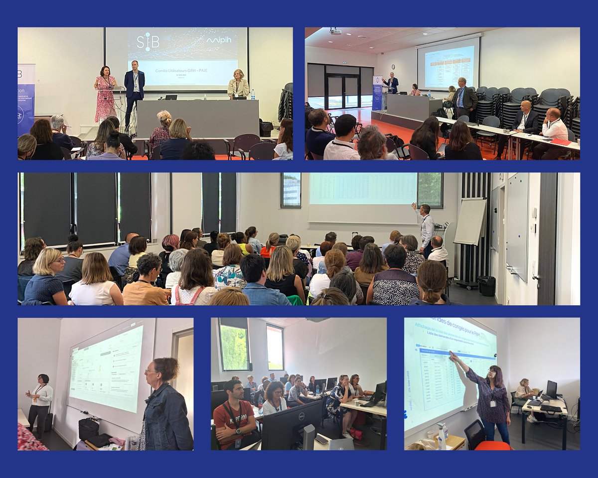 📢Grand succès pour le comité utilisateurs #Agirh qui s’est déroulé jeudi réunissant + de 100 personnes.

Organisé avec le <a href="/Mipih_Fr/">Mipih</a> , ce rendez-vous a permis aux utilisateurs de découvrir les nouveautés d'Agirh et d’échanger autour d'ateliers sur les logiciels. 

#COMUP #Agirh