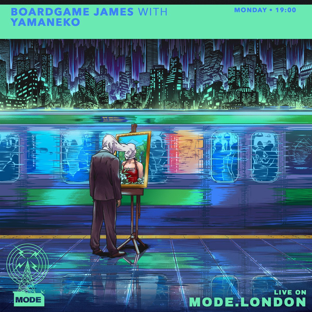 Me and Yama on <a href="/Moderadiolondon/">Mode London</a> at 7pm - podcast settings as we talk about his new album, process, and approach to music, plus a guest mix from him recorded live in Tokyo 🔒🤝💙💚🖤