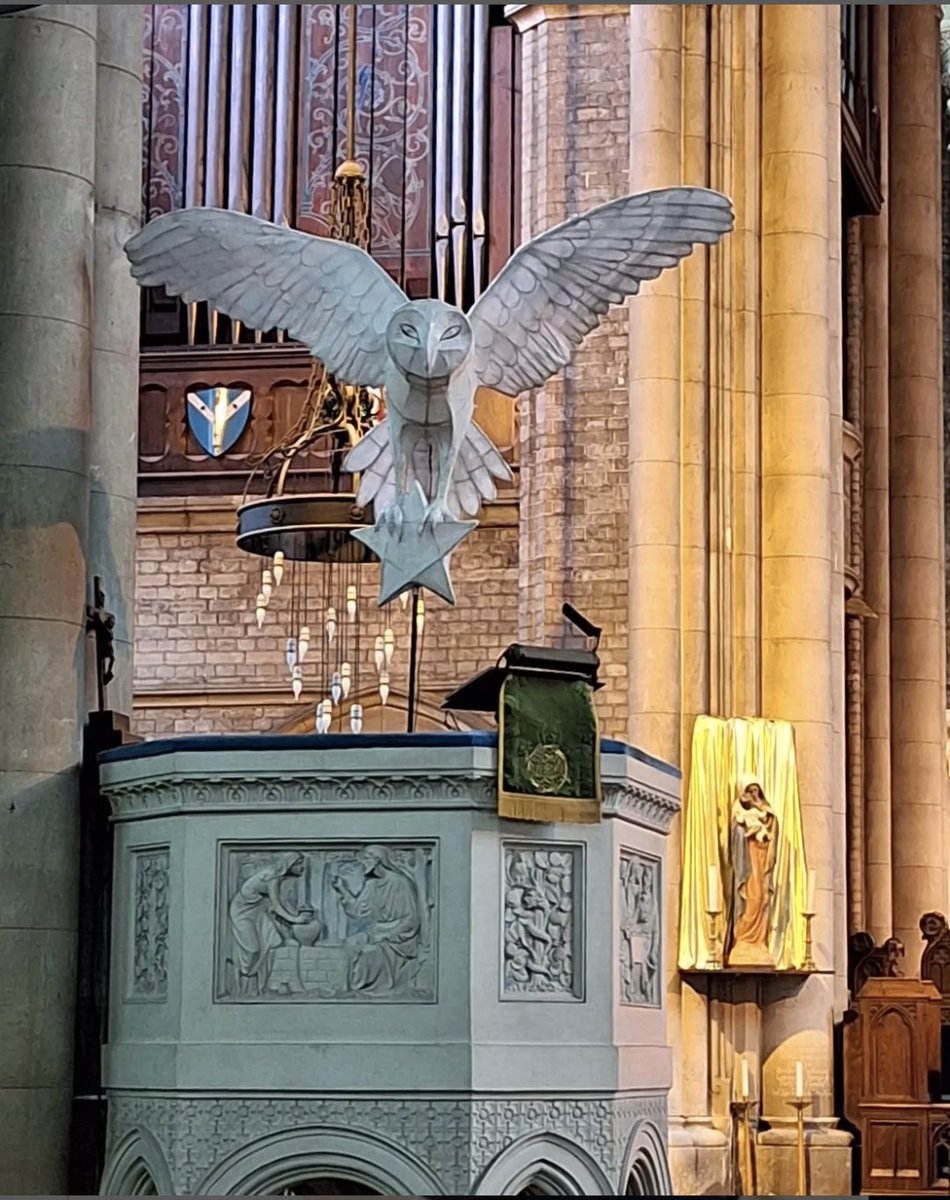 TLHlanterns's tweet photo. Beautiful photos of the star owl hired by @BrightonOrpheus for their performance of The Fairy Queen at St Mary's Church Kemptown, Brighton. https://t.co/mrWaCFmT7V