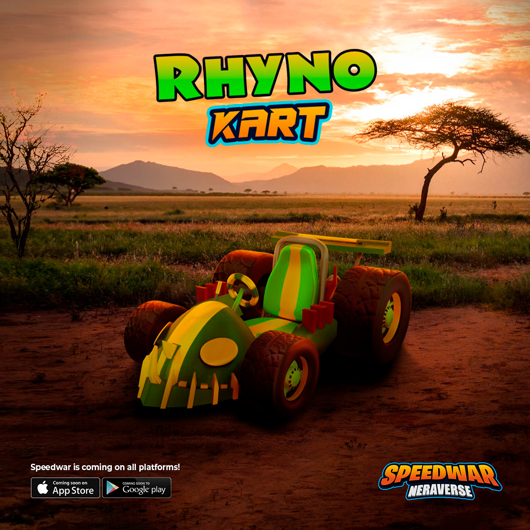 neraverse's tweet photo. 🏎️🌍 Get ready for Speedwar, where cars in different styles await your ultimate enjoyment! 🙌💯💥 Join the action-packed race on all platforms and experience the thrill like never before. With the Rhyno Kart roaring through the arid landscapes, embrace the adventure of a lifetime. Let the race begin! 🎮🔥 #SpeedwarCars #RaceInStyle #GameOn #AdventureAwaits 🌟🏁