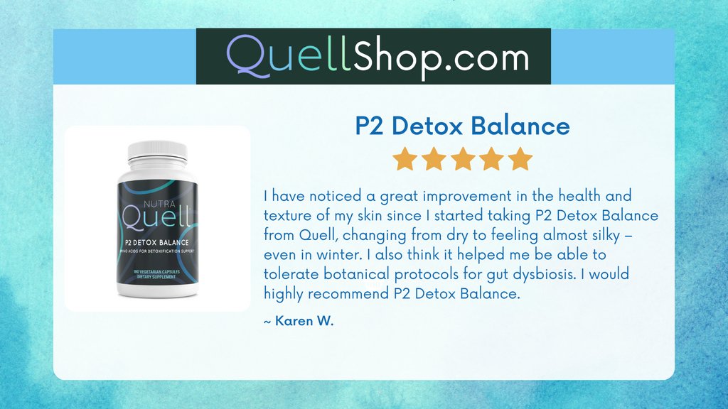 P2 Detox Balance is formulated to help prepare the liver for phase II detoxification. Get it here -> quellshop.com/product/p2-det…

#detoxification #liverhealth #liverfunction #liver