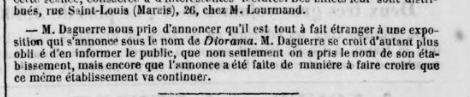 Nouvelle acquisition ! 🤗
Nous venons d’acquérir une lettre de #Daguerre de 1839 adressée au directeur du journal Le Temps. Daguerre demande d’insérer dans ce journal un communiqué dénonçant l’ouverture à Paris, sans son autorisation, d’une exposition portant le nom de #Diorama !
