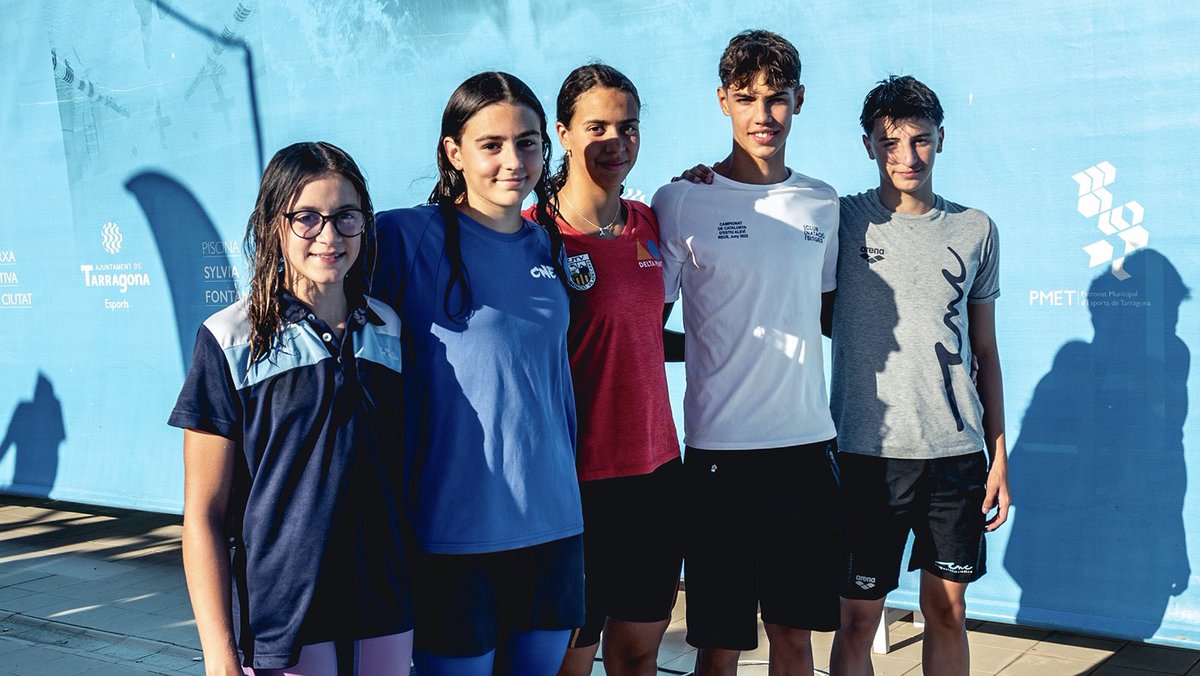 nataciocat's tweet photo. CAMPIONAT DE CATALUNYA D’ESTIU INFANTIL 🏊‍♀️

642 nedadors i nedadores de 75 Clubs catalans han competit des de dijous a la Piscina Sylvia Fontana de Tarragona 🏊‍♂️

ℹ️ https://t.co/ltplLEdWH3

#nataciocat #natació https://t.co/A9tOkjQOrz