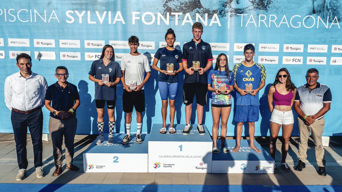 nataciocat's tweet photo. CAMPIONAT DE CATALUNYA D’ESTIU INFANTIL 🏊‍♀️

642 nedadors i nedadores de 75 Clubs catalans han competit des de dijous a la Piscina Sylvia Fontana de Tarragona 🏊‍♂️

ℹ️ https://t.co/ltplLEdWH3

#nataciocat #natació https://t.co/A9tOkjQOrz