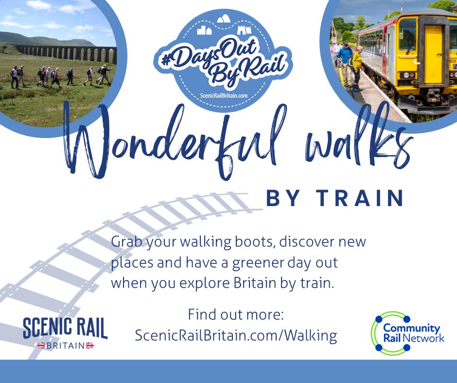 Which is your favourite #DaysOutByRail walk in South East Manchester?

We're spoilt for choice with  the @TPT_National and @CRTNorthWest on the Glossop Line and routes directly into the Peak District and South Yorkshire.

The @GmRingway also passes several of our stations.