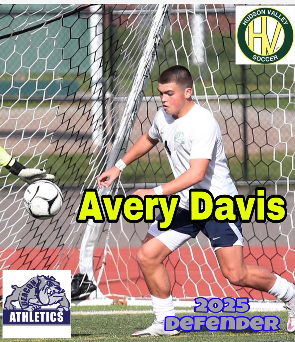 Our first player from Section 9 is AVERY DAVIS of <a href="/BCSDBulldogs/">Beacon Athletics</a> &amp; <a href="/BCSDSoccer/">Craig Seaman</a> - Already a 2x Section Champion this 2025 CB is a ball winning machine that plays with a ton of composure and confidence on the back line.
#NextLevelPlayer #HViDCamp

Highlights:
youtu.be/-n23X2DW-x8