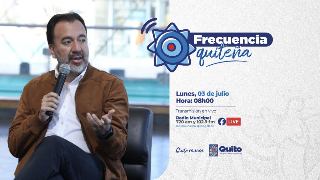 MunicipioQuito's tweet image. 📺 #FrecuenciaQuiteña | El alcalde de Quito, @pabelml, comienza el programa con importantes temas que conciernen a la capital: el tratamiento de basura, la marcha de la diversidad 🏳️‍🌈 y un balance de la #DoMinga. Además, en #OrgulloQuiteño hablaremos del Itchimbía.

#QuitoRenace