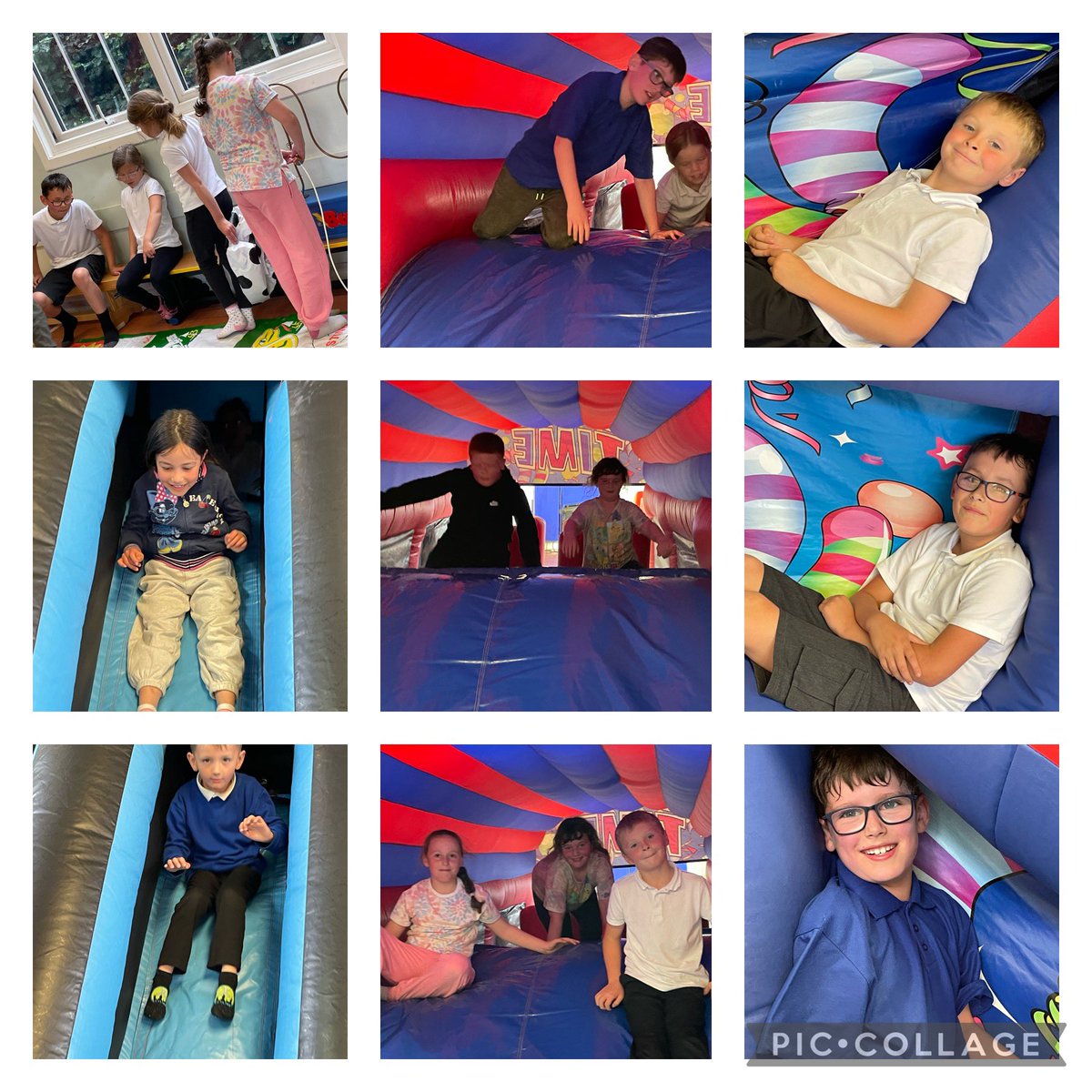 I have been trying to get this lot to do maths all day!!!! But for some reason…. They just want to play on pose on the bouncy castles! Well done Ordi-Stars on a successful year! You all truly deserve the fun treats coming your way this week ⭐️⭐️⭐️⭐️