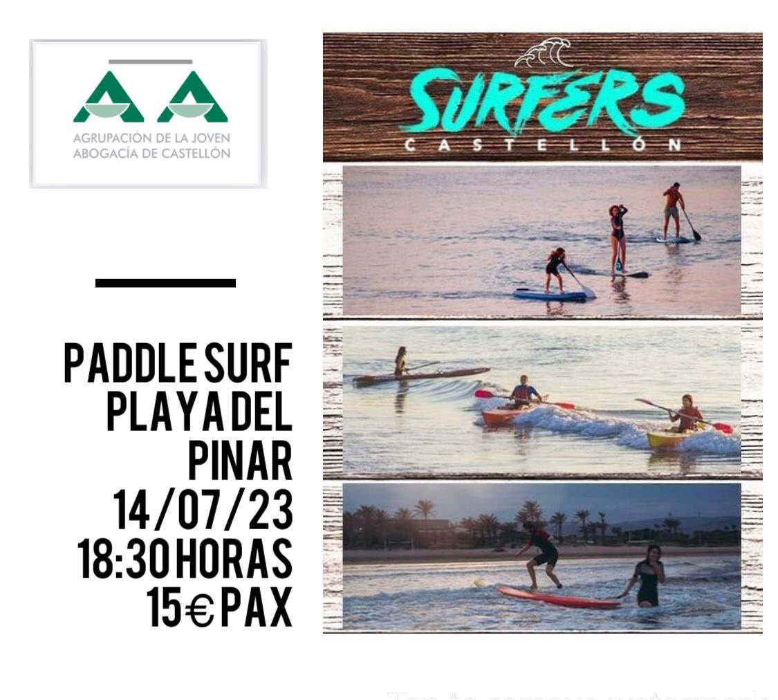 AJA_Castellon's tweet photo. Con motivo del día de la Asistencia Jurídica Gratuita y del Turno de Oficio nos apetece hacer una actividad contigo. Puedes apuntarte a hacer Paddle Surf el día 14/07/2023 a las 18.30 en la playa del pinar. https://t.co/xpKZykQ3zC