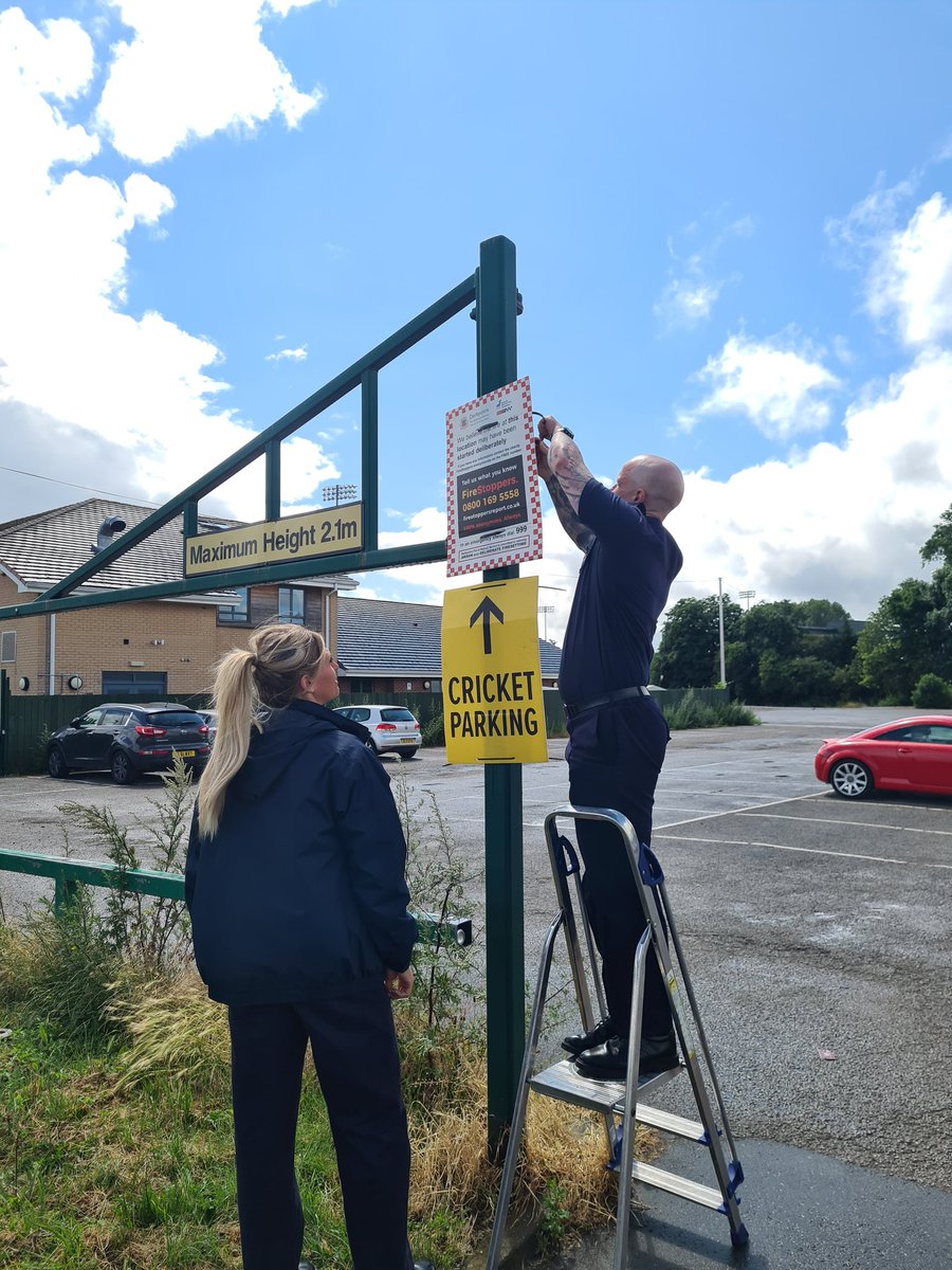 NottmRoadFS's tweet photo. Collaborative working with @ChaddesdenSNT to target areas of antisocial behaviour and fire setting.
#dfrs https://t.co/afVN2mlwiB