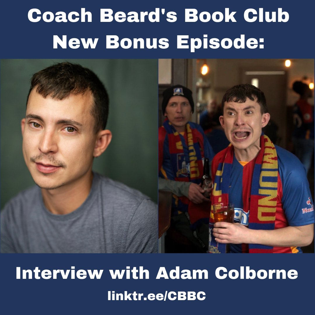Last week we were lucky enough to have the opportunity to chat about books and Ted Lasso with the delightful Adam Colborne.  We're thrilled to share the conversation with you as a bonus Book Club episode!  

Find it here: bit.ly/439qwur

#TedLasso
