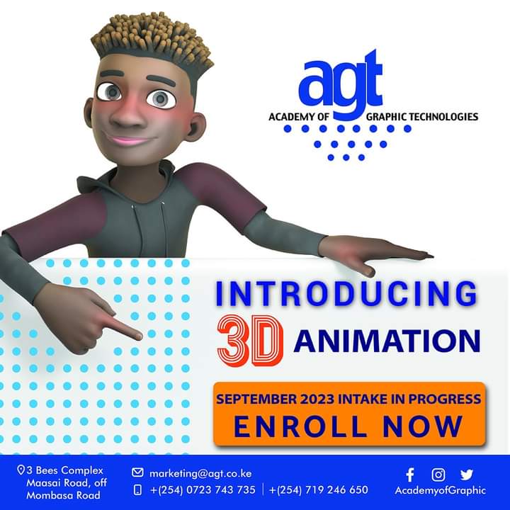 AcademyGraphic's tweet photo. The Academy of Graphic Technologies (AGT), a well established graphic design college is introducing a 3 months certificate course in 3D animation. This will develop the skills necessary to enter the game, film, and television industries. https://t.co/ASvlA0gCi5