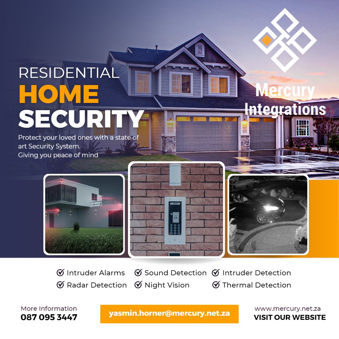 Let one of our solutions consultants help you find the perfect system to protect you and your family.

#homesecuritysystem #homesecuritycamera #mercuryintegrations #paxton #dahuatechnology #accesscontrol #keepintrudersout