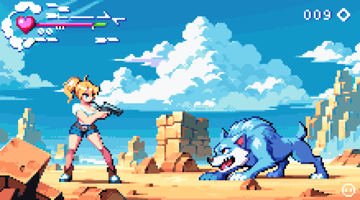 Plastic Ðesert Patrol
#pixelart