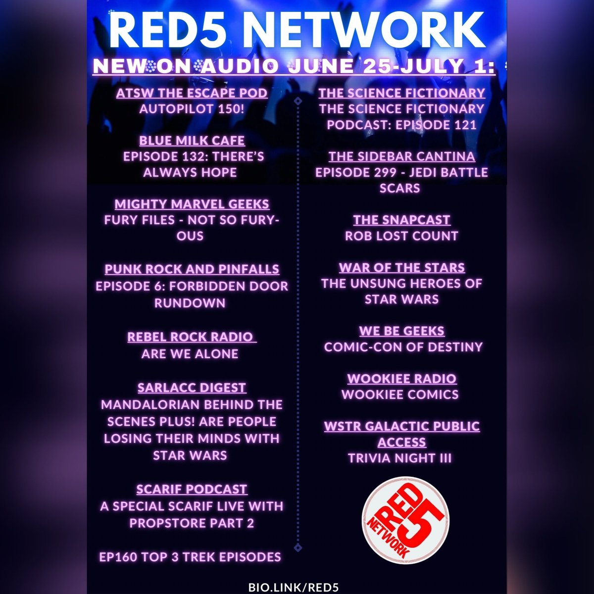 YOUR Red 5 Network tweet media