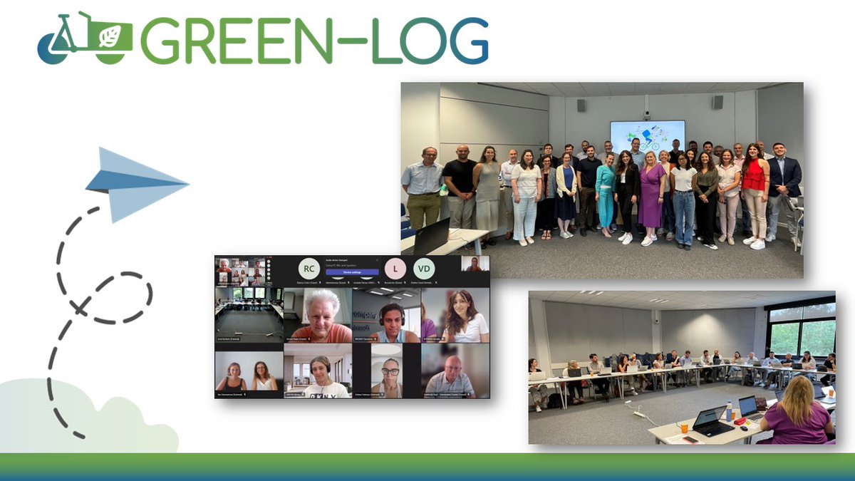 📣#GREENLOG_he holds its 2nd General Assembly at the University of Antwerp! Fruitful discussions during the internal interactive workshop to further reinforce the #LivingLabs activities. Stay tuned at greenlog-project.eu!  📦🌱
<a href="/cinea_eu/">CINEA 🇪🇺</a>  <a href="/CIVITAS_EU/">CIVITAS Initiative</a> 
#Lastmiledelivery