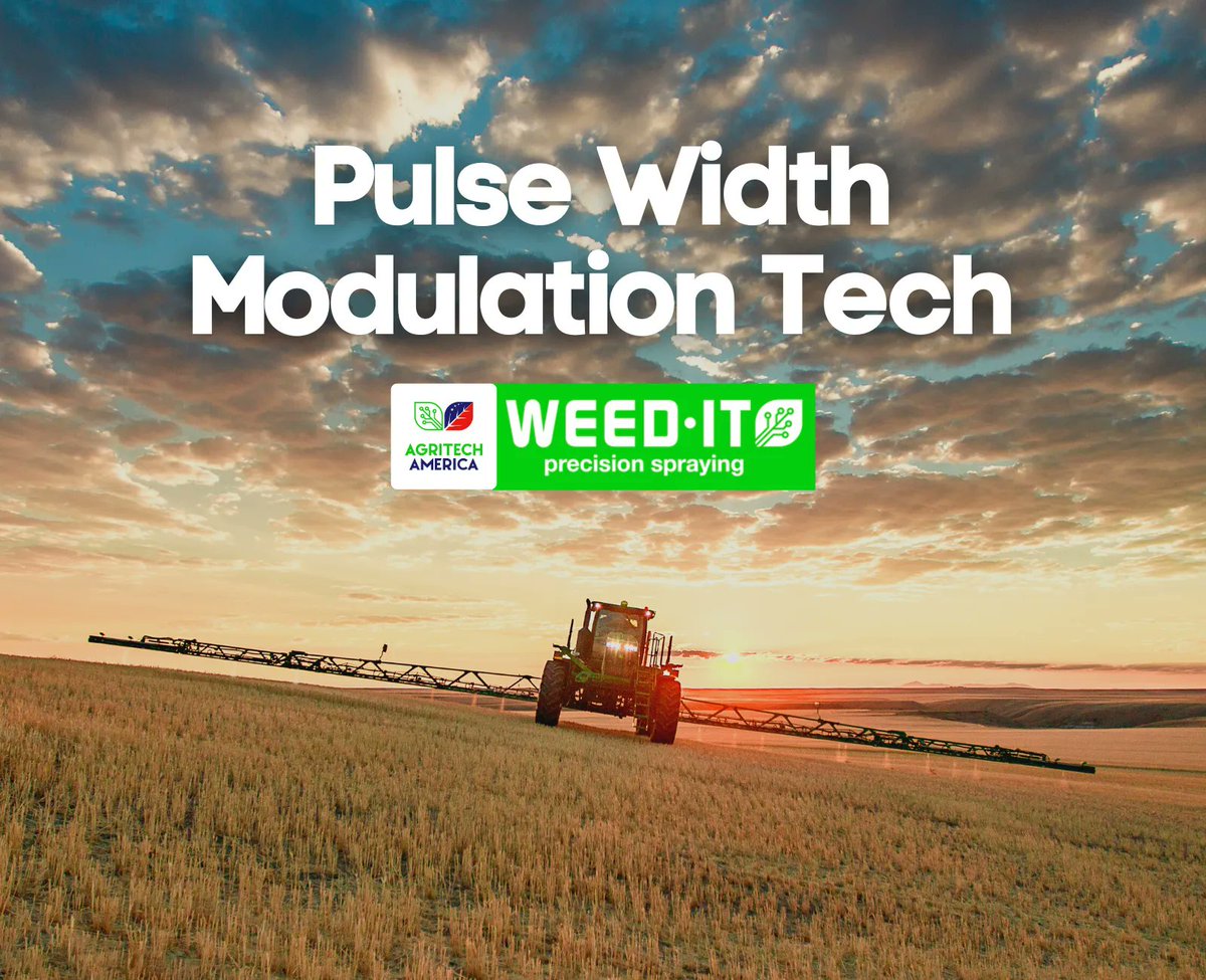 The WEED-IT's Pulse Width Modulation (PWM) Tech automatically adjusts for driving speed (up to 25 km/h), boom height, boom movements & boom speed & corners. This way, WEED-IT always maintains the correct application rate, even in irregular shaped fields! WeedItSpotSpray.com