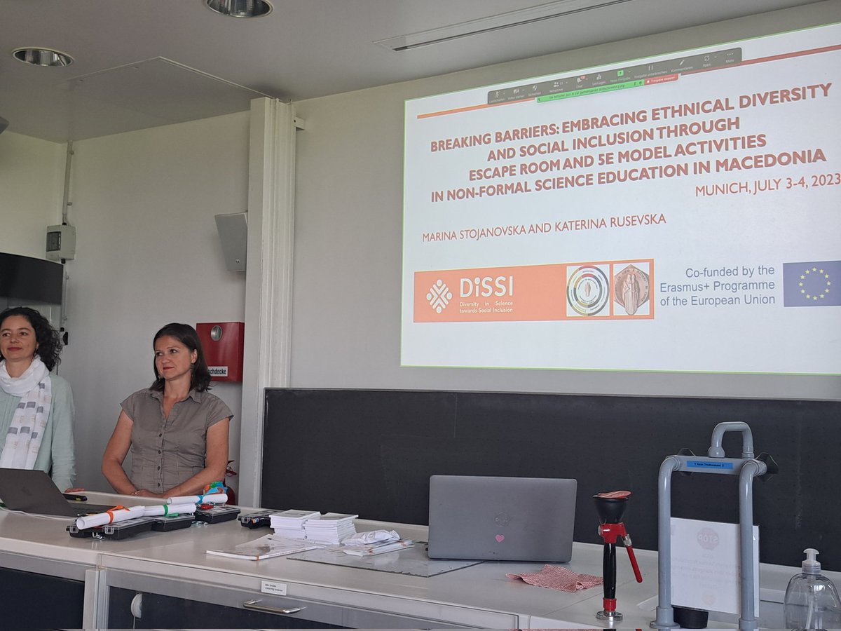 Dr Sarah Hayes (@sorchaniaodh) on Twitter photo Closing our session of plenaries with our Macedonian team <a href="/Marinchemk/">Marina Stojanovska</a> <a href="/dissiprojecteu/">Diversity in Science towards Social Inclusion</a> <a href="/EUErasmusPlus/">Erasmus+</a> here at our final conference <a href="/LMU_Muenchen/">Universität München</a> Closing our session of plenaries with our Macedonian team <a href="/Marinchemk/">Marina Stojanovska</a> <a href="/dissiprojecteu/">Diversity in Science towards Social Inclusion</a> <a href="/EUErasmusPlus/">Erasmus+</a> here at our final conference <a href="/LMU_Muenchen/">Universität München</a>