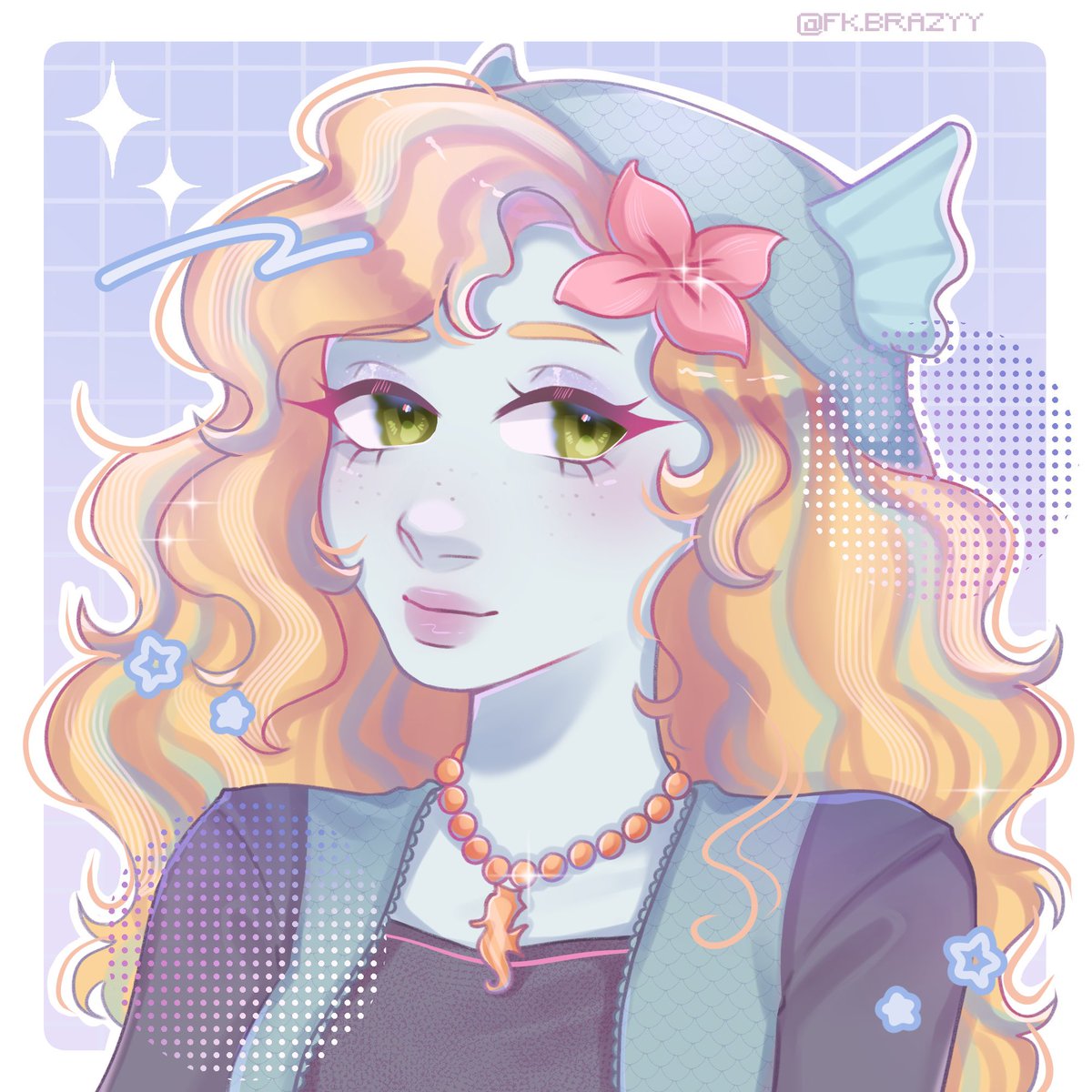 Lagoona! #fanart #MonsterHigh #lagoonablue #ArtistOnTwitter #artmoots