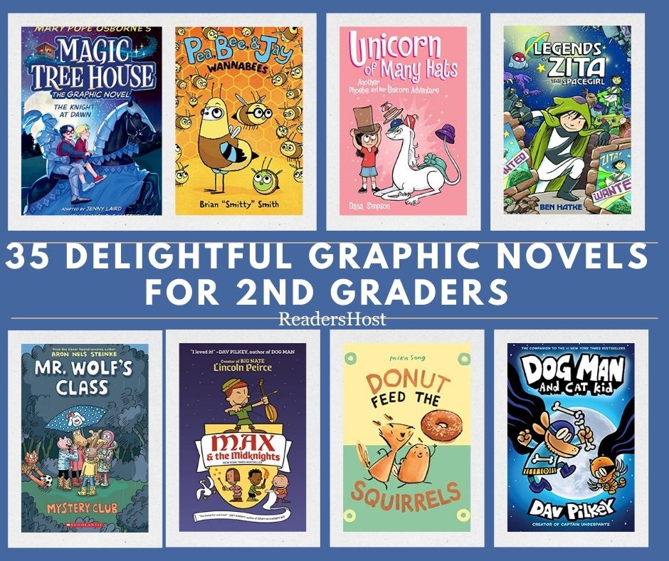 Spark your child's imagination with our fantastic collection of 35 graphic novels! 🎭✨
readershost.com/graphic-novels…

#graphicnovel #novels #Bluesky #viral #books #Reading #Shaq #Hive #readersoftwitter #Spill #4thofJuly #MondayMotivation #2ndgraders #readingforpleasure
#readershost