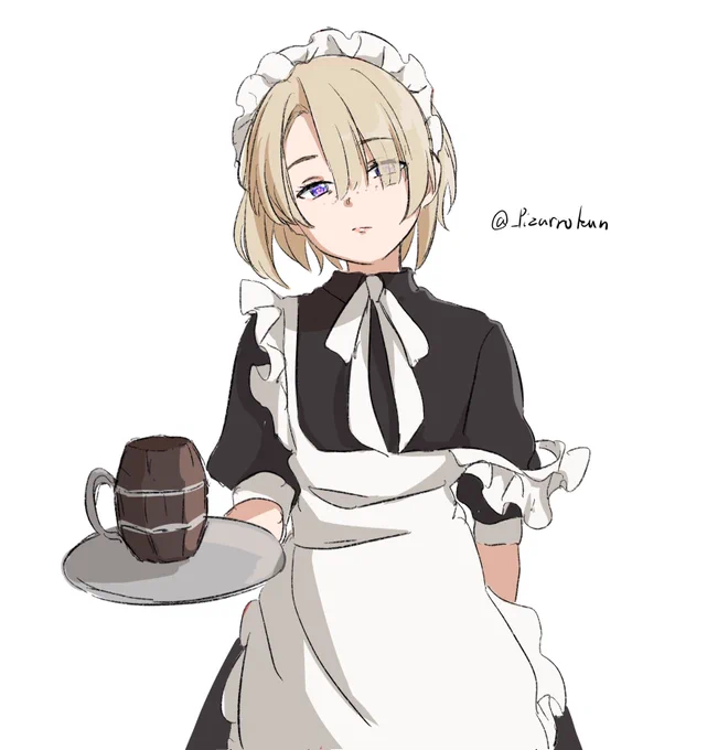 フレミネくん……君……メイド服似合いすぎじゃないか…? 