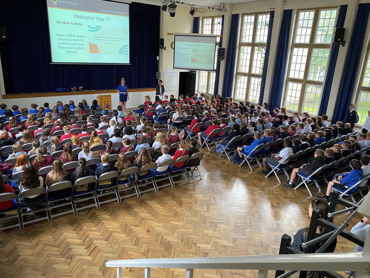 We are very excited to welcome Year 6 for 2 days of transition fun and exploration ahead of their start in September as Year 7 The Henry Box School students.