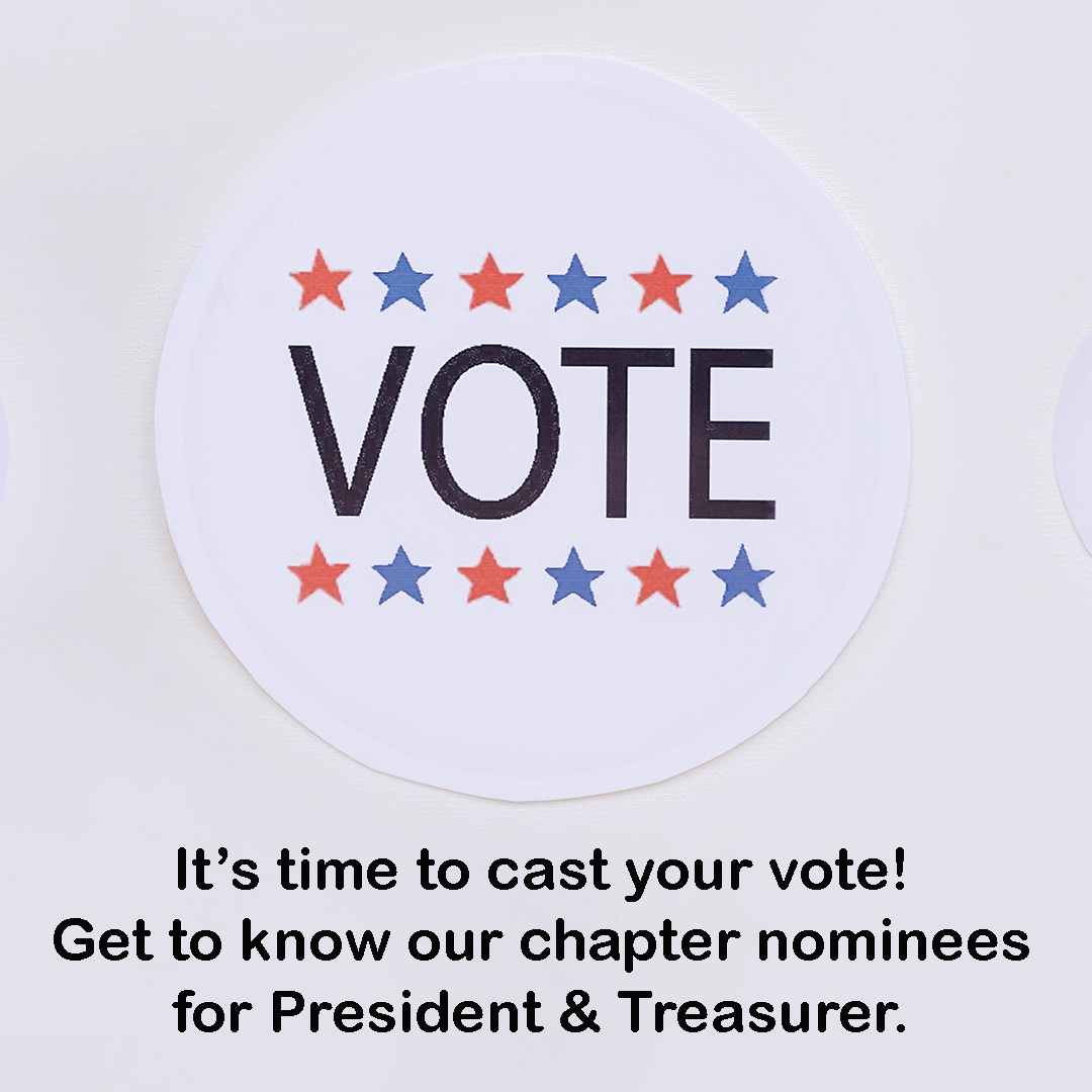 Your 2023 Nominees &amp; End of Year Banquet - After an exhausting process, your 2023-2024 Chapter Elected Office Nominees have been chosen. Get to know them and keep an eye out for official election news.  mailchi.mp/4d5e7ce6beac/2…