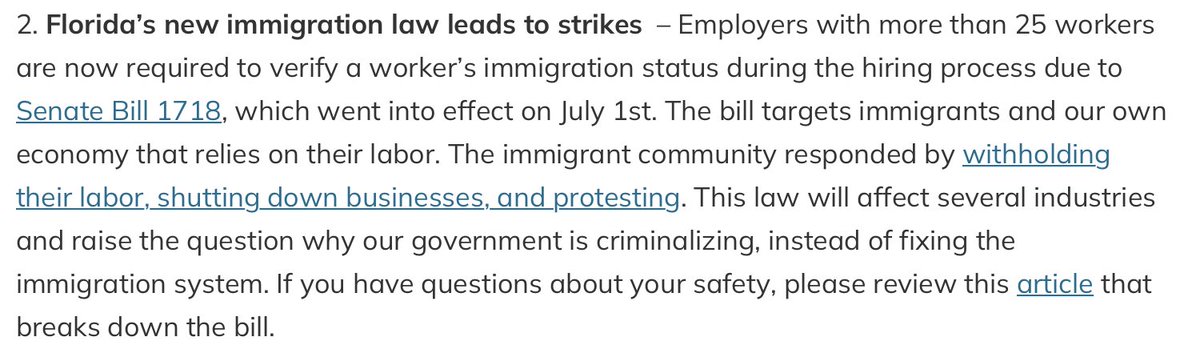 opentlh's tweet photo. Florida’s new immigration law leads to strikes: https://t.co/sSnlOeun36