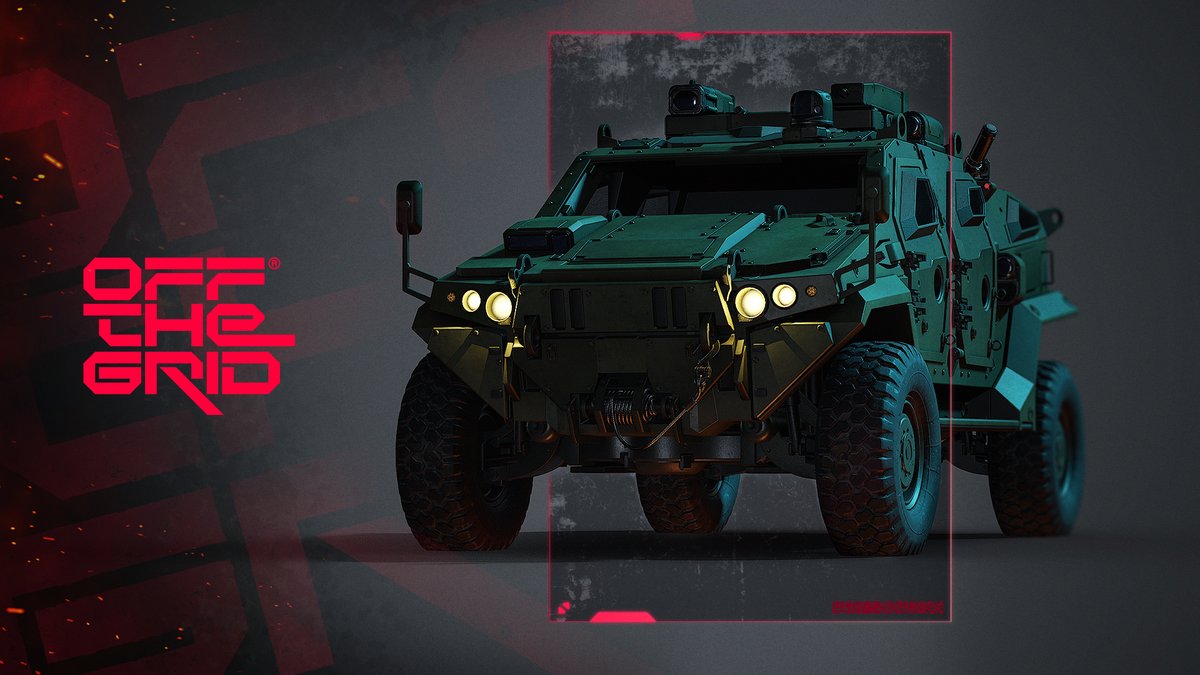 For when you need a getaway vehicle that screams, “I AM NOT OVERCOMPENSATING FOR ANYTHING!” 🤨

Or, you know, you just want a bit of protection against being shot while you speed away with your HEX. We get it. It’s cool 😉

#OffTheGrid #BattleRoyale #VehicleDesign #Gaming