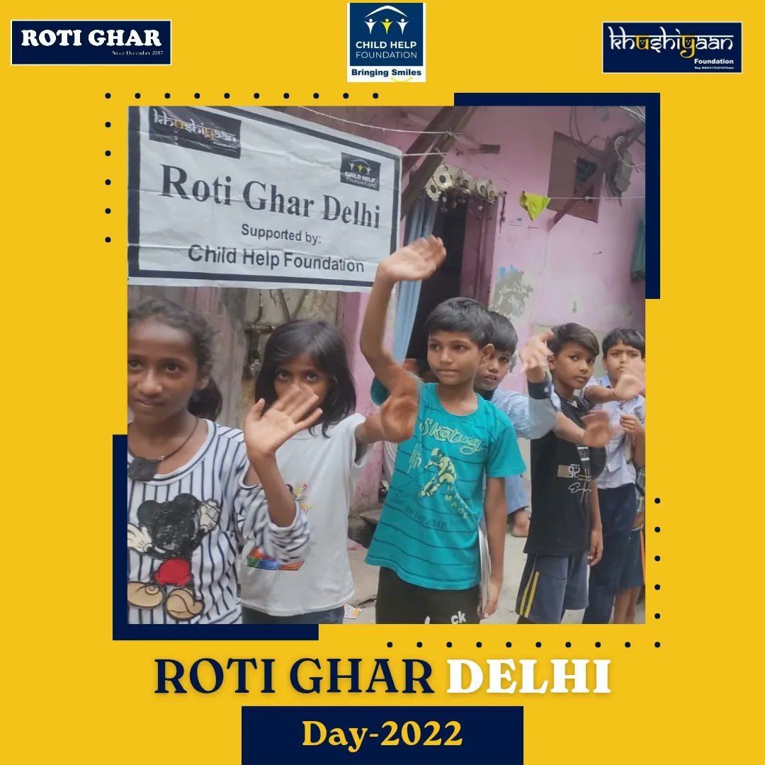 RotiGharIndia's tweet photo. Date : 28-06-2023
Location :
Delhi
Valsad
Hyderabad
Mumbai
Roti Ghar : Day 2022
"The highest of distinctions is service to others"
Be kind to everyone and spread happiness across!
.
#upliftingsociety #helpingothers #feedingkids #hungerfree
#Hungerfreeindia #Kidsofrotighar https://t.co/y4i2VsyfWH