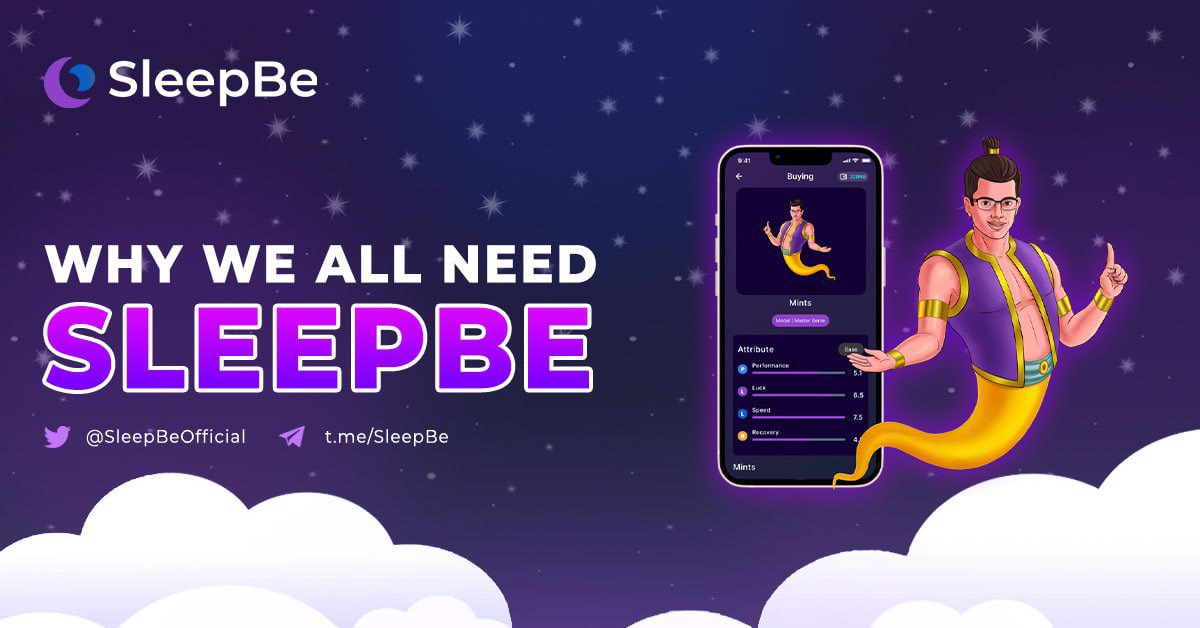 SleepBe | Sleep-to-Earn on SOL tweet media