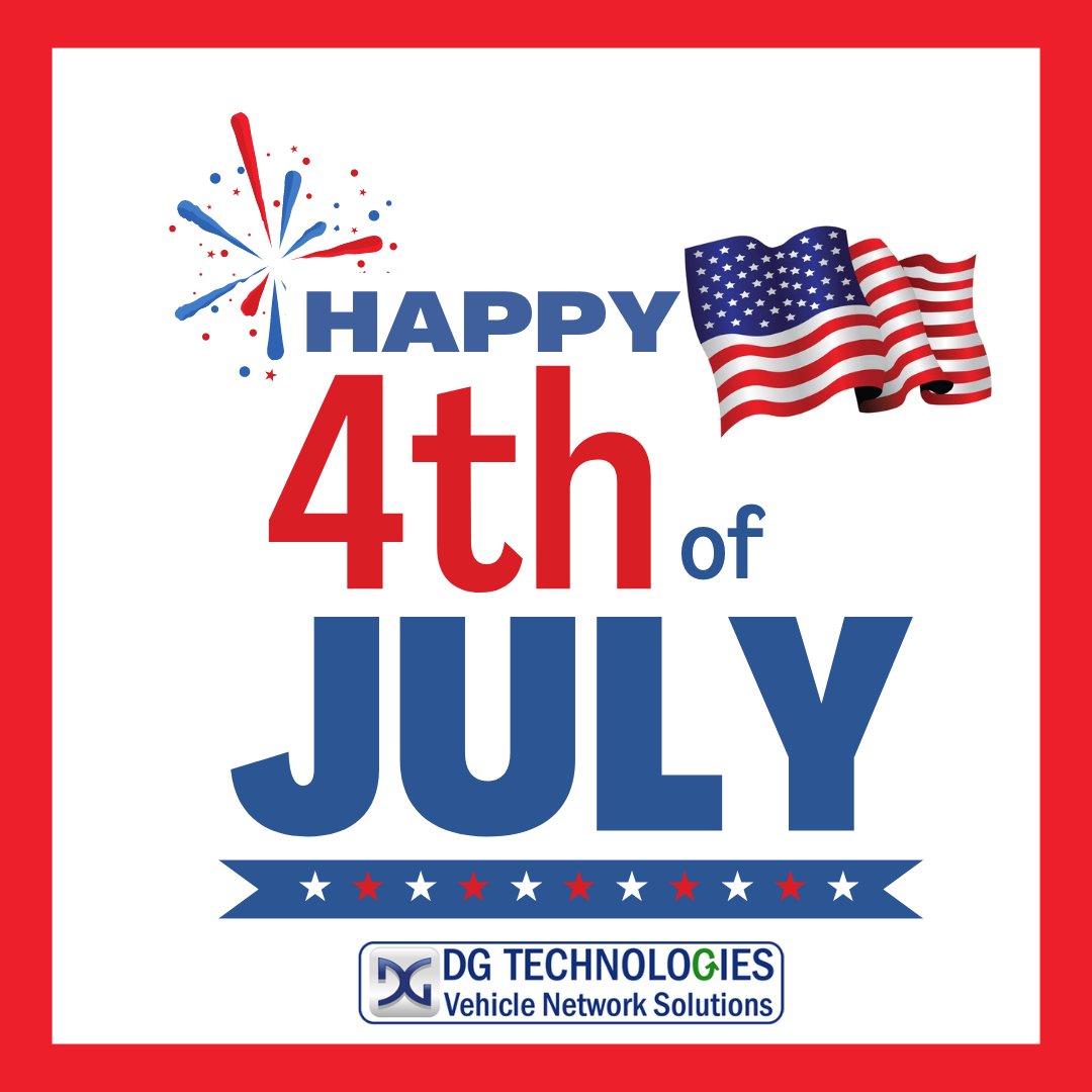 DGTechnologies's tweet photo. Happy 4th of July! 🇺🇸 

As a reminder, we are open today, July 3rd. If you need assistance, feel free to give us a call. Enjoy the holiday and stay safe! https://t.co/QDz1JUzOyH