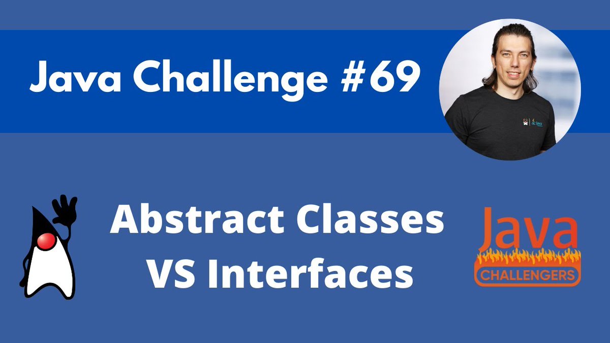 Payara_Fish's tweet image. Abstract classes vs. interfaces in Java
Why should you choose one over the other?
Take the challenge!
@RafaDelNero is on @InfoWorld
hubs.ly/Q01WwmkC0 #javalearning #abstractclasses