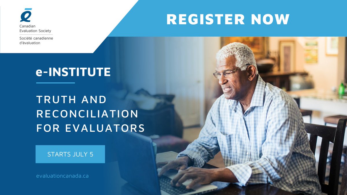 CES_SCE's tweet photo. 🎓 Register Now for the Summer Cohort of "Truth &amp; Reconciliation for Evaluators / Begins July 5

 ➡️ https://t.co/MgFiQuSzn4

#evaluation #TruthandReconciliation #CES https://t.co/f4XYsboiM1