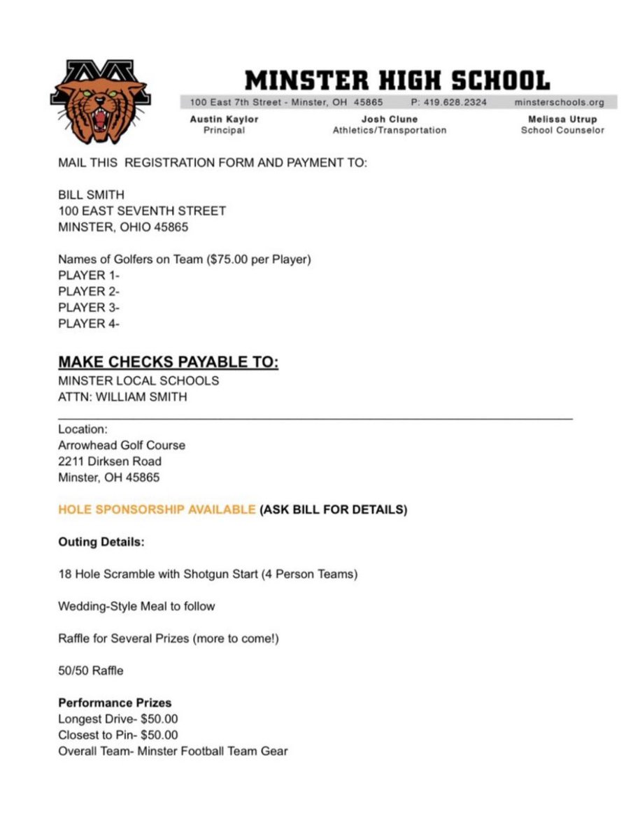 MHS Athletic Booster tweet media