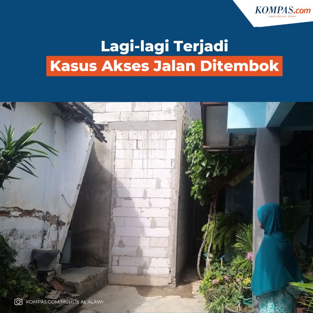 kompascom's tweet photo. {Thread}

Warga di Kelurahan Bangunsari, Kecamatan Ponorogo, Kabupaten Ponorogo, Jawa Timur, bernama Bagus Robyanto membangun tembok setinggi empat meter di atas tanah miliknya yang merupakan akses jalan warga. 

Siapa yang salah? https://t.co/735u52yRIx