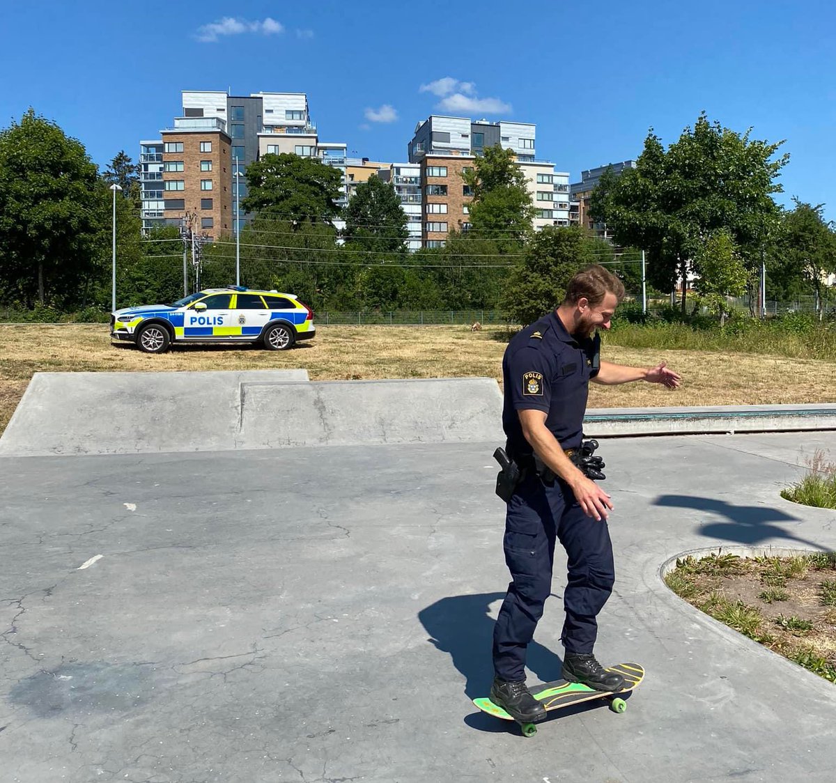 Ringde och anmälde att jag blivit rånad och snuten dök upp på det här viset? Kändes inte riktigt seriöst