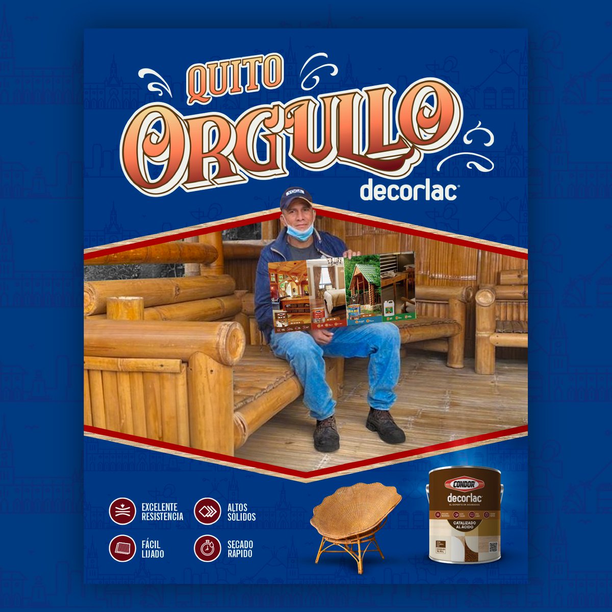 ¡GRACIAS QUITO!

#OrgulloDecorlac continúa recorriendo el país en busca de los expertos EBANISTAS que se enorgullecen de ofrecer productos realizados con materiales de la más alta calidad.

#OrgulloDecorlac #PinturasCondor #Decorlac #Ebanismo