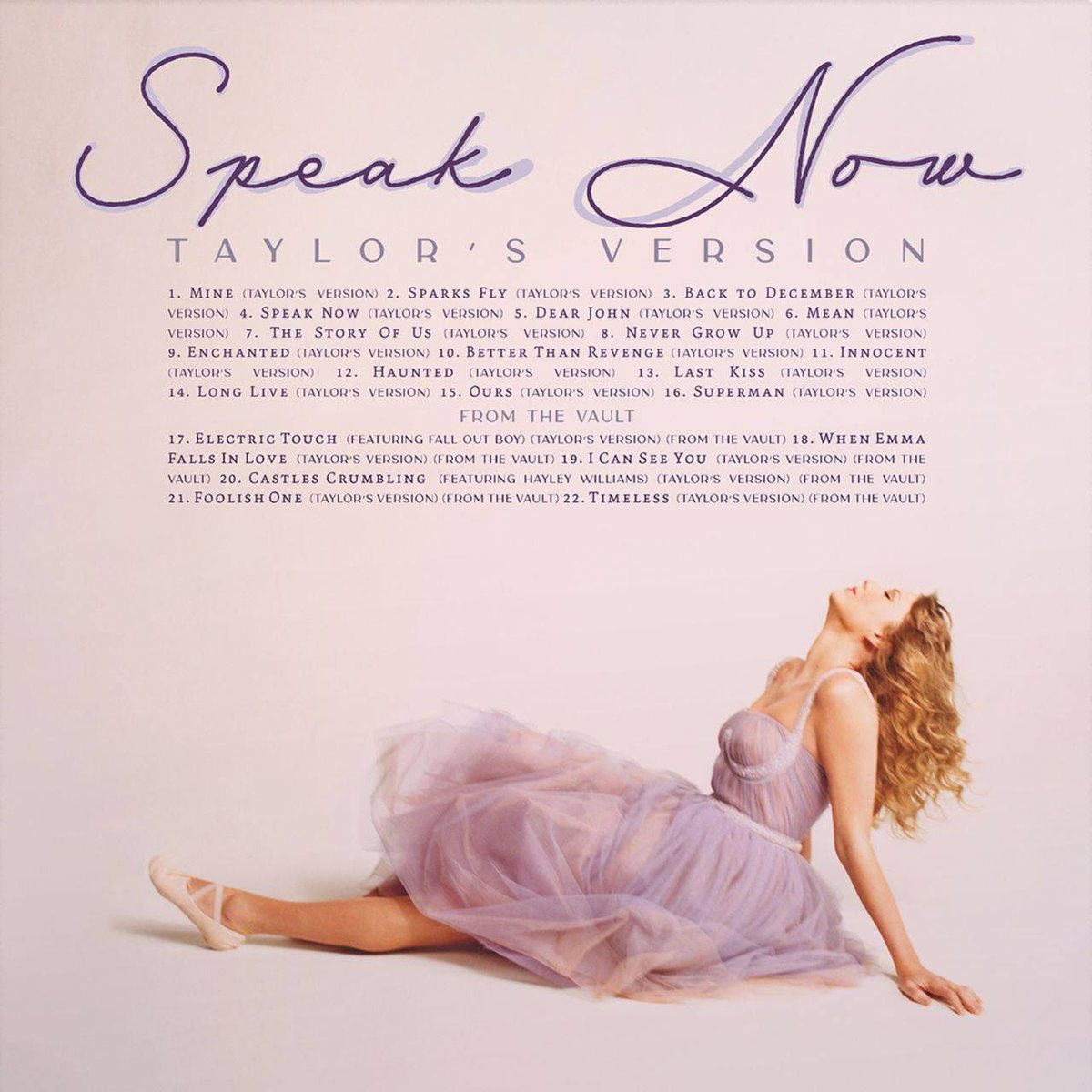 The physical copies of Taylor Swift’s  “Speak Now (Taylor’s Version)” are reportedly already being shipped to everyone who purchased it.

This could cause the album to leak online before its released this Friday.