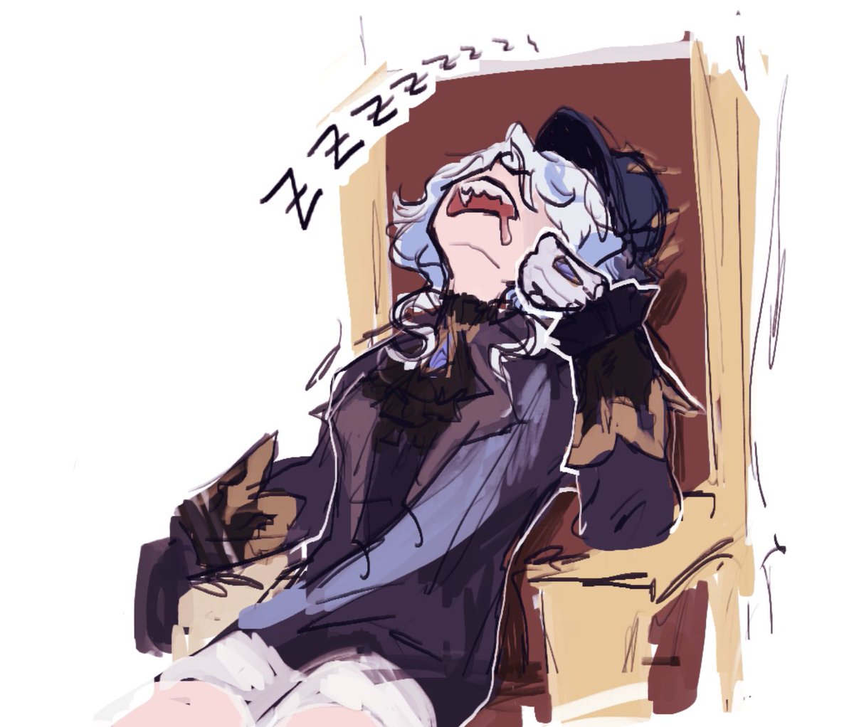 kattkeyy's tweet photo. immersing herself in the trial atmosphere or something https://t.co/SF3WImD9hx