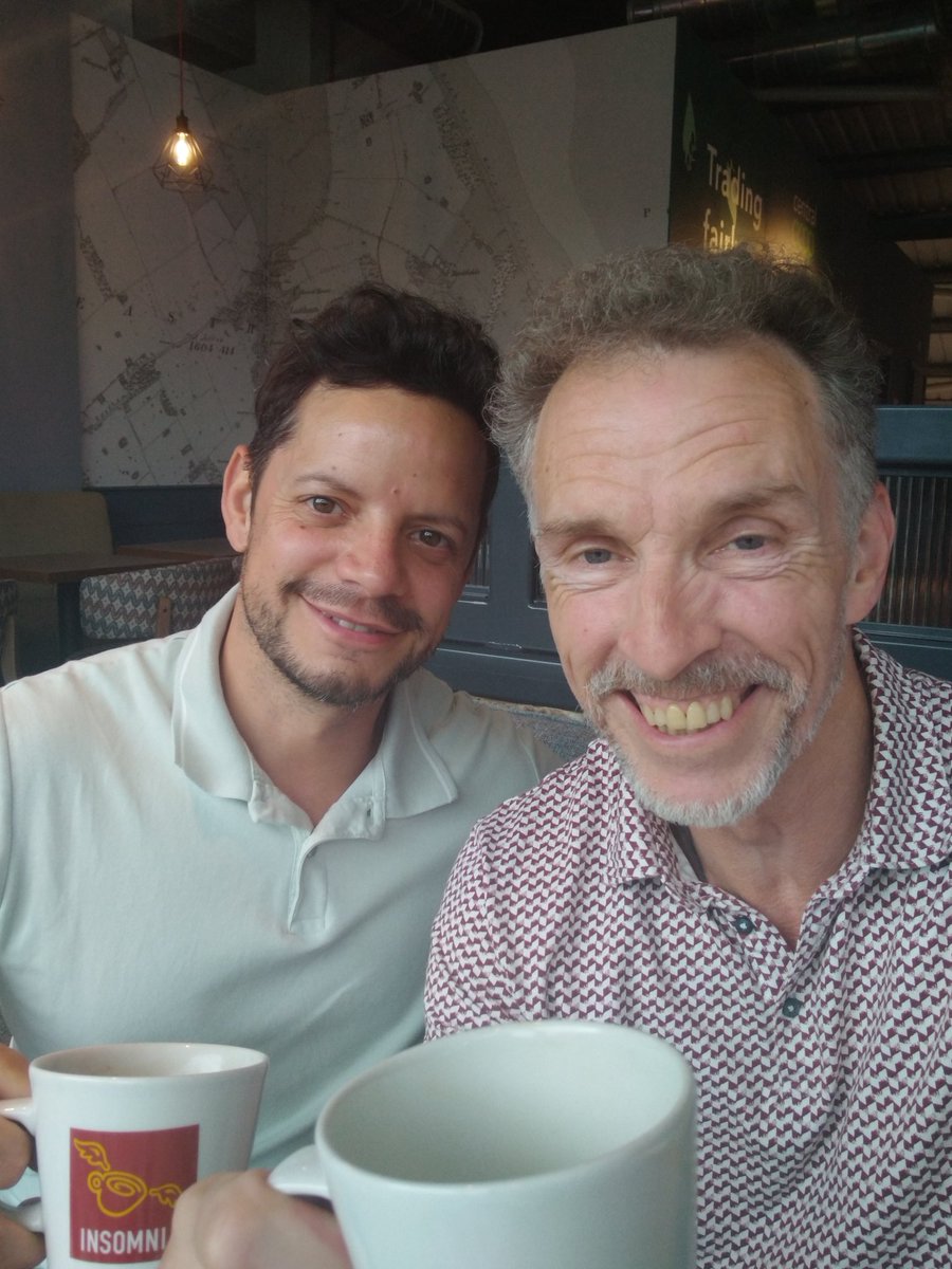 carlwharton's tweet photo. Stay #creative #networking #coffee #meeting @jay_podmore @carlwharton @AudereTalent #futureprojects #screenplay #shortfilm #featurefilm #TheRetribution #Sidelines #productionmeeting #creativesunite #northernactors @AudibleActors @MyIndieProd @vshowcards @spotlightuk #imdb https://t.co/m3YyoepLKd
