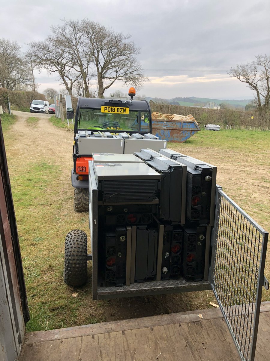 PlanetSaveUK's tweet photo. The team is out assisting the replacement of old inverters with new ones as well as some general house keeping around site. https://t.co/DAfLaSnIEb