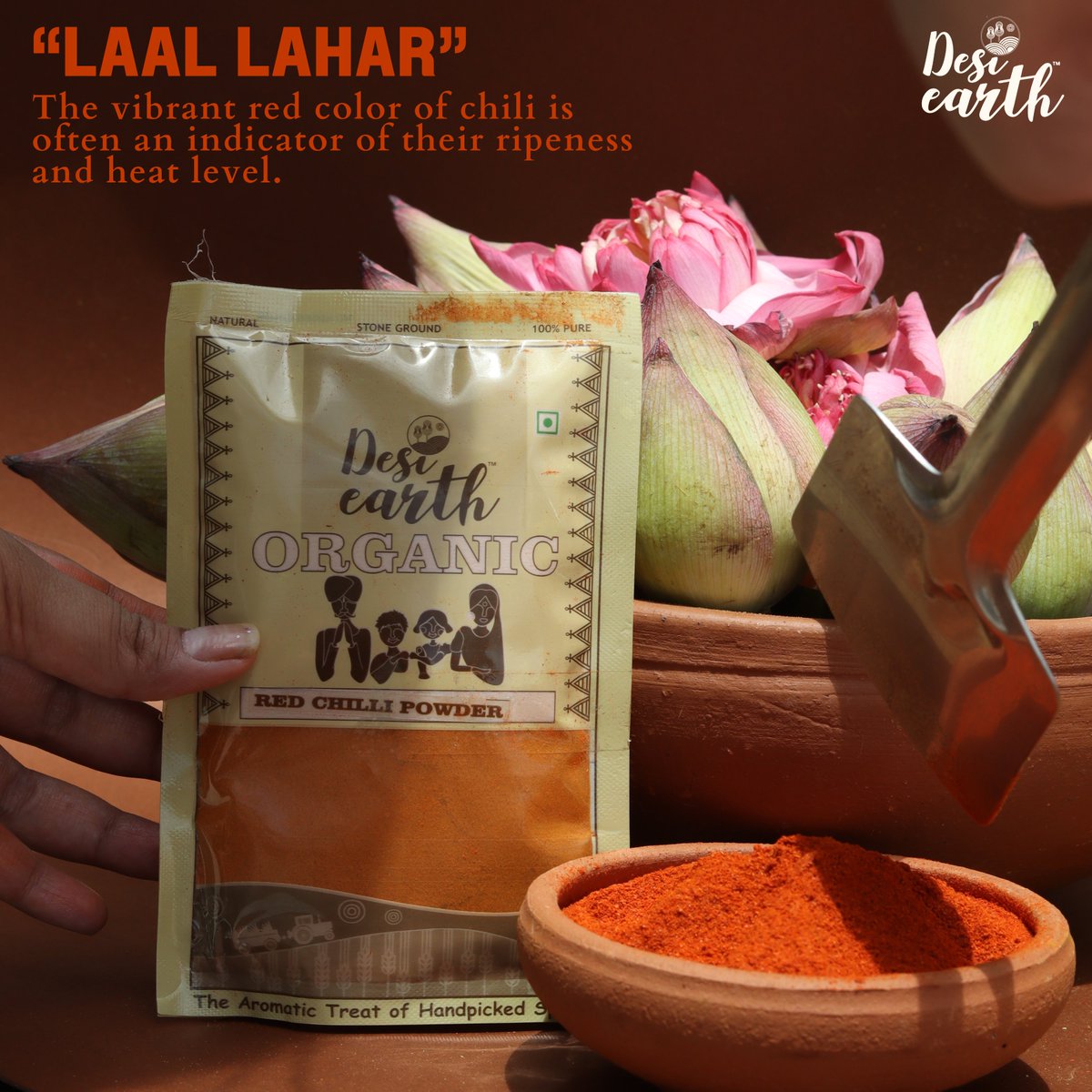 _DesiEarth's tweet photo. Chakki-crushed spices refer to spices that are ground using the traditional chakki (stone grinding) method.

#stoneground #chakki #chakkicrushed #organic #organicspices #spices #coarse #powderedspices #desiearth #switchtoorganic #healthyliving #healthylife #sustainable https://t.co/F18k3vyqtQ
