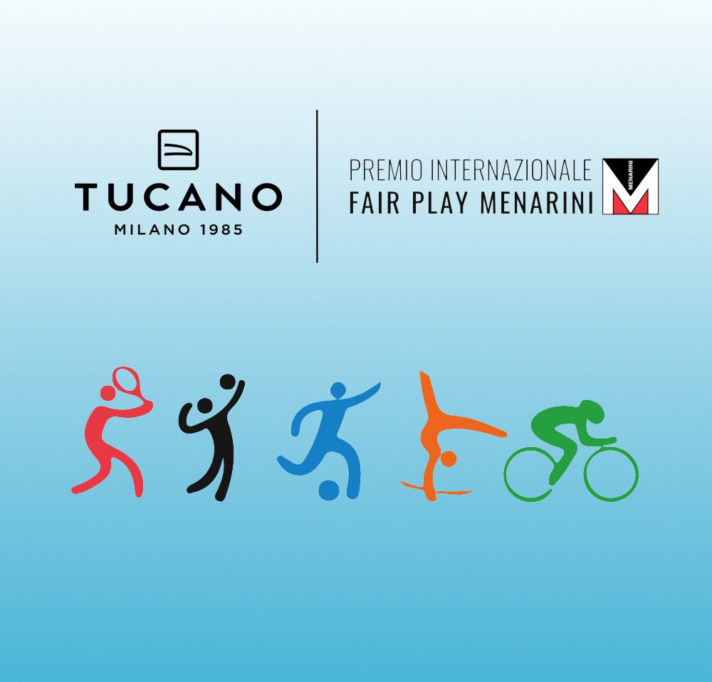 Tucano è orgogliosa di sponsorizzare il Premio Fair Play Menarini per il secondo anno consecutivo, un evento in grado di valorizzare il talento sportivo attraverso i dogmi della correttezza, dell'etica e della generosità.