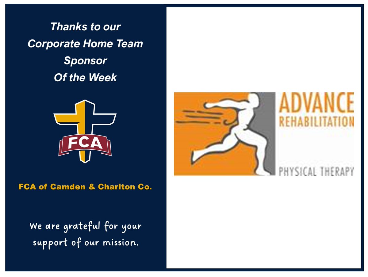 Blessed to have Advance Rehabilitation with FCA!