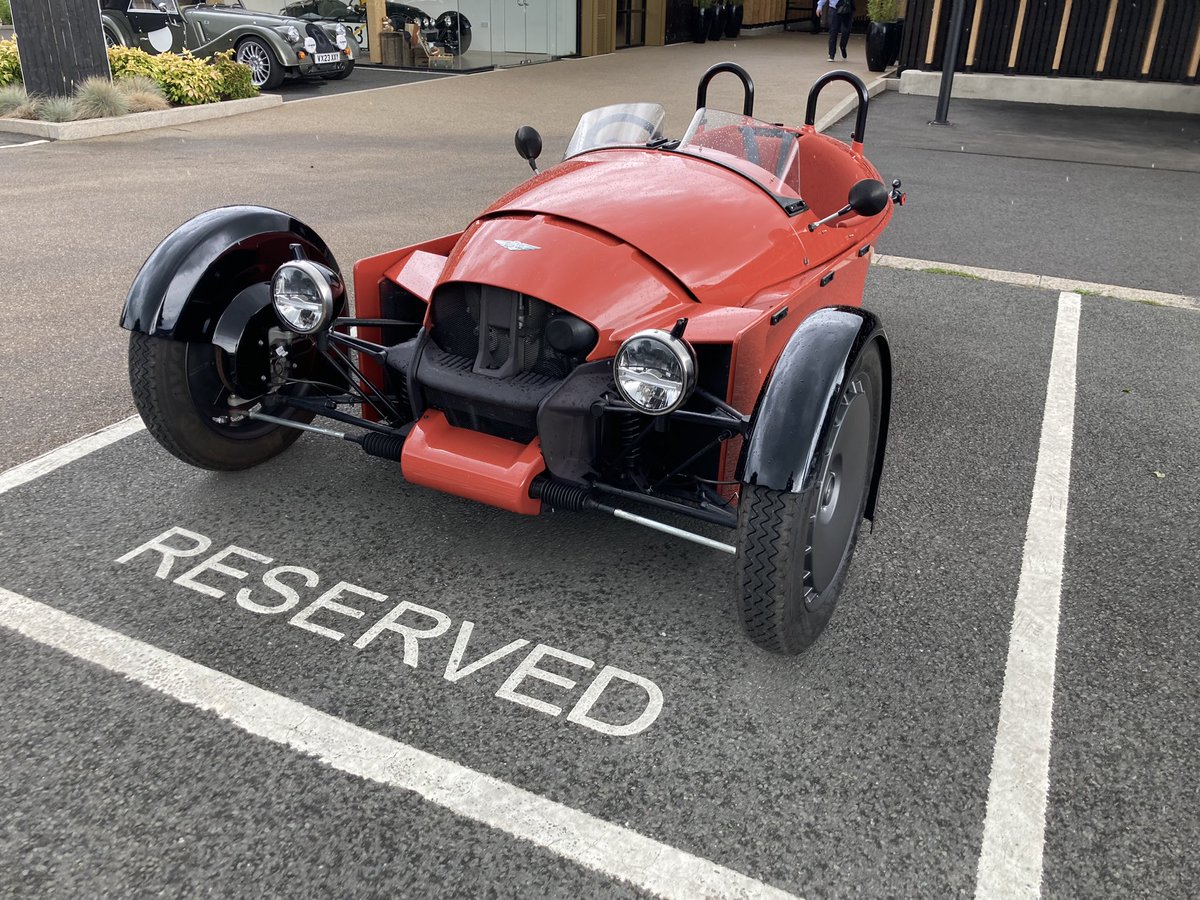 My drive today. What fun… and the noise it makes! Hats off to the <a href="/morganmotor/">Morgan Motor Company</a> for this …