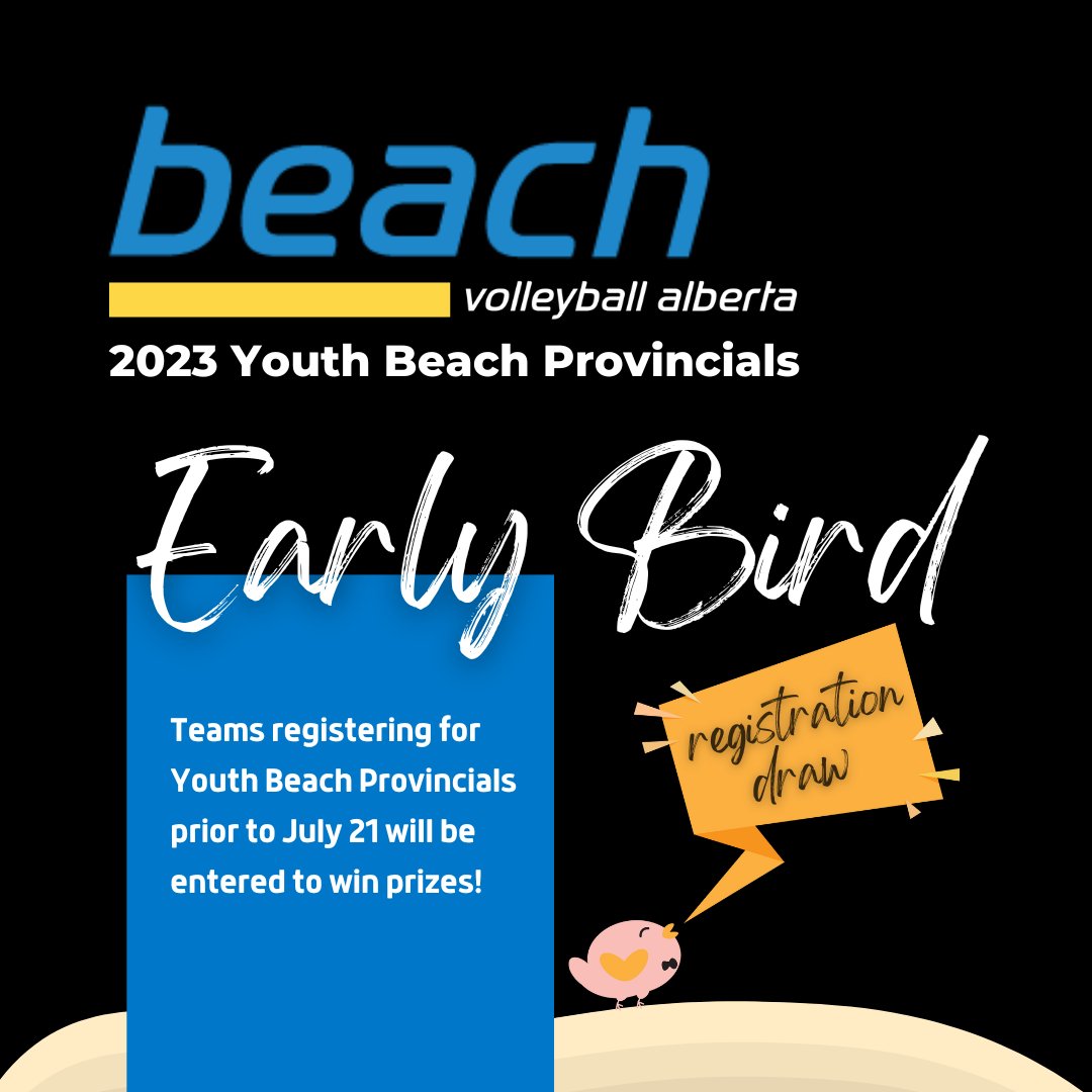 📅 Registration will close Mon., July 3rd at midnight for VA's BEACH #5. Waitlists are starting to form. VA will do their best to accommodate all teams. For everything you need to prepare for Beach Tournaments this summer, go to: conta.cc/3LVHuUQ 🏖️🏐😎