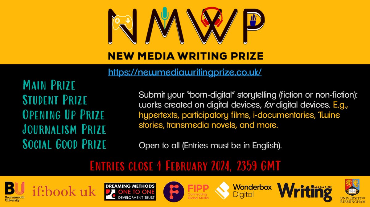 NewMediaWritingPrize tweet media